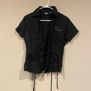 Harley-Davidson Black Shirt with Logo